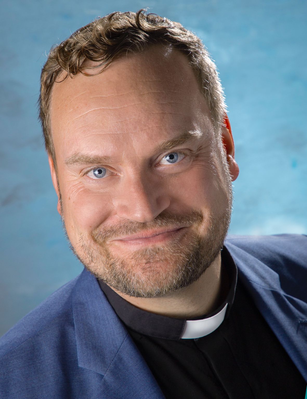 Kyrkoherdens kommande vikarie Daniel Faffen Nylund.
