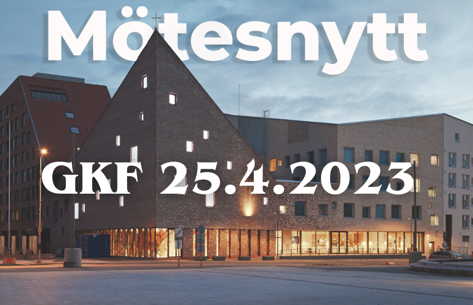 Mötesnytt 25.4.2023.