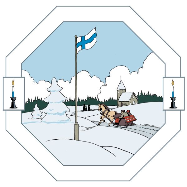 Tvåspråkig Gudstjänst Bild: Itsenäisyyspäivä, foto; Kirkon kuvapankki - Anniina Mikama